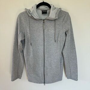 Jack Wolfskin Grey Zip Up Hoody Size M